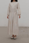 MUTEDANCE Hand Dyed Grey and White Silk Dress MD21FW08